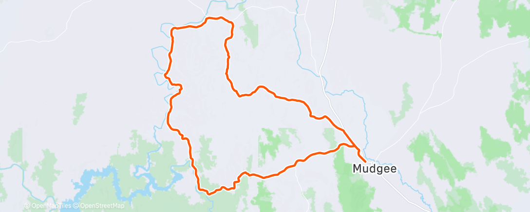 Map of the activity, Bit hot and windy