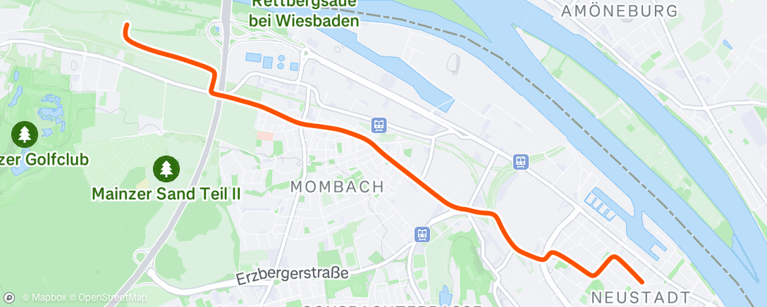 Map of the activity, Heim vom Garten