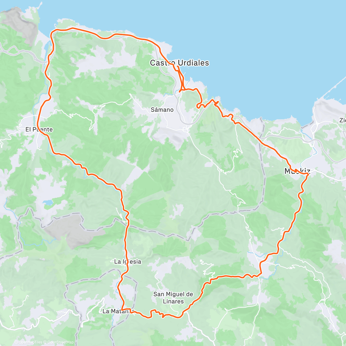 Mappa dell'attività GREGARIOUS Bilbao Day 9