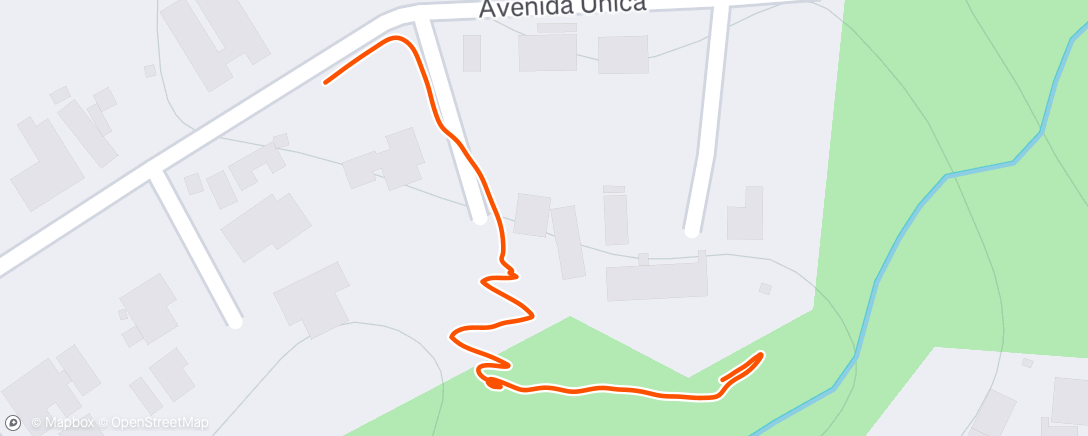 Map of the activity, Caminata de mañana