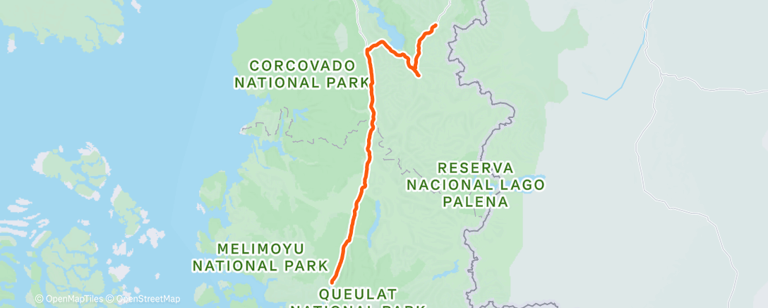 Map of the activity, Morning Ride