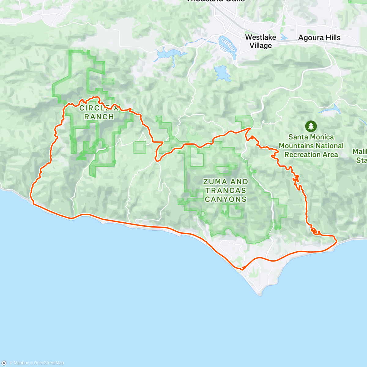 Map of the activity, LA 🇺🇸🦅