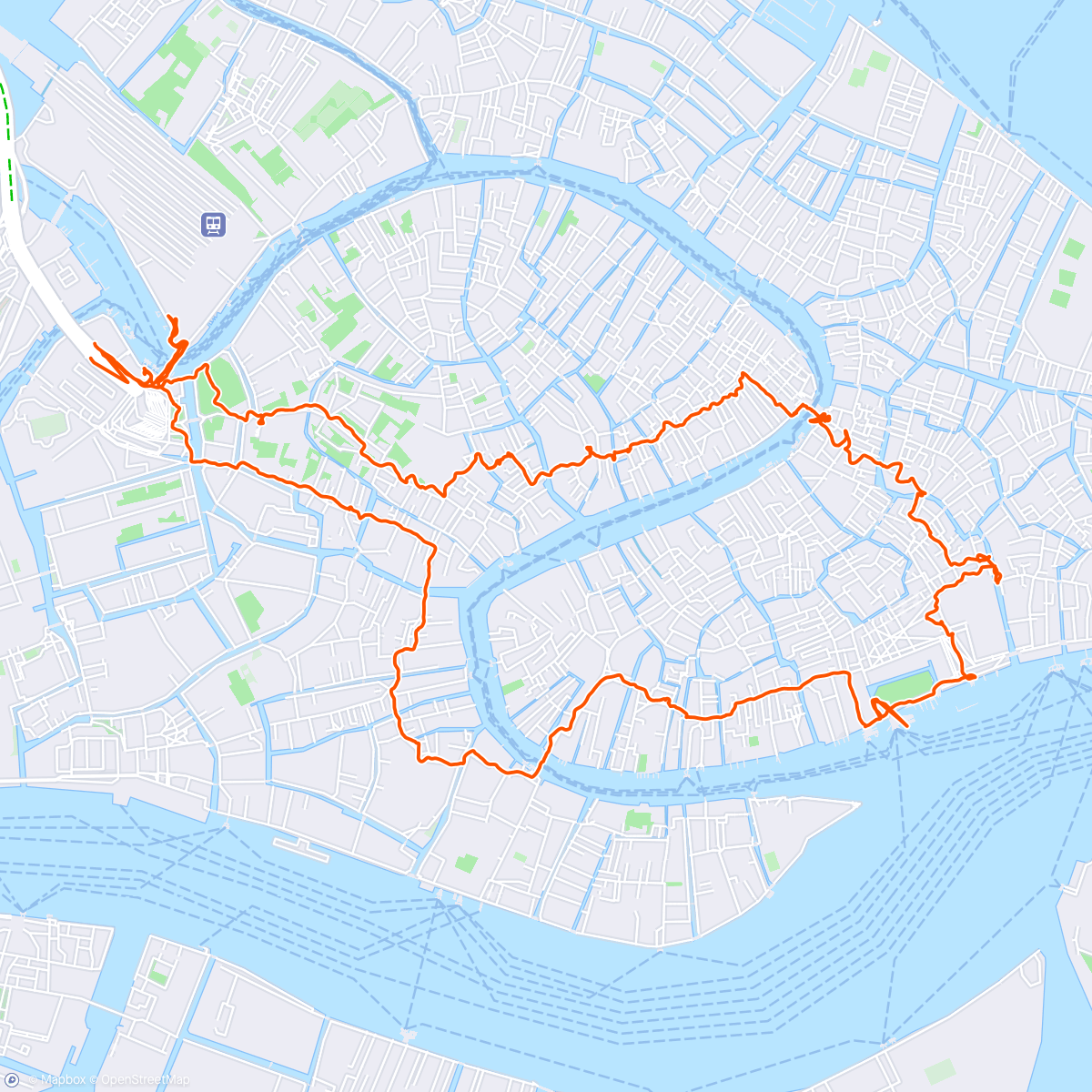 Map of the activity, Citywalk Venedig 🐲 oder einfach nur Choas in Tüten 🫣