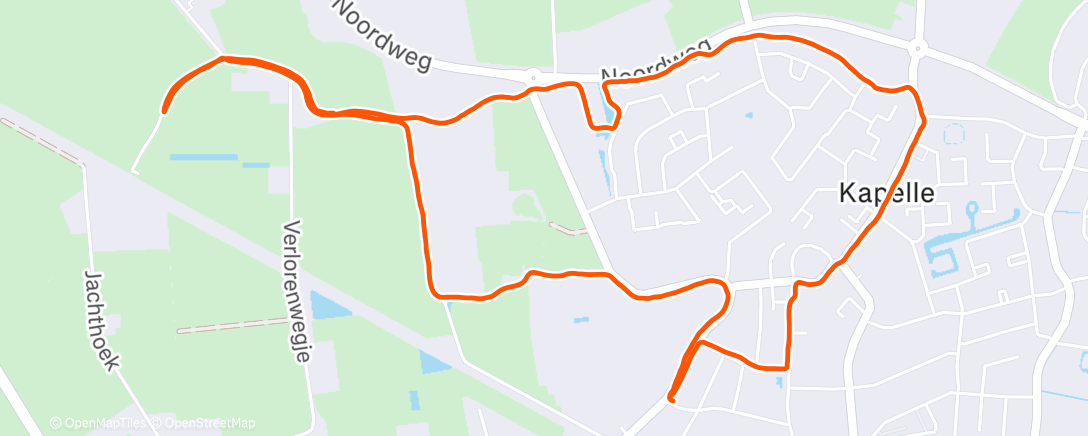 Map of the activity, Warme voeten kweken