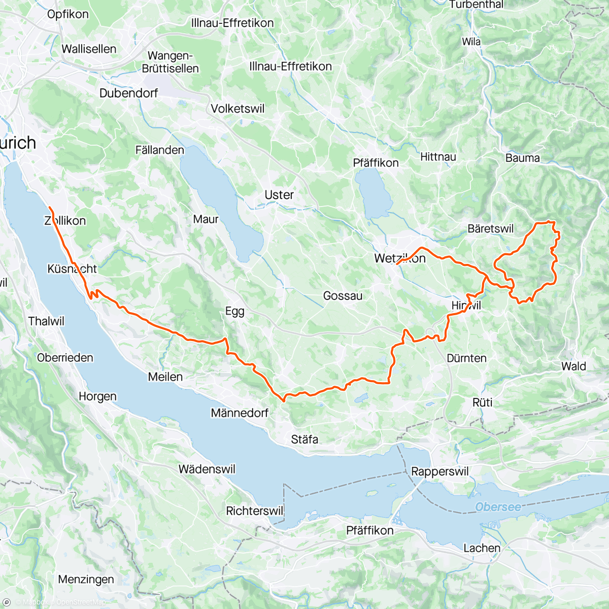 Map of the activity, Bachtel + Pfanni