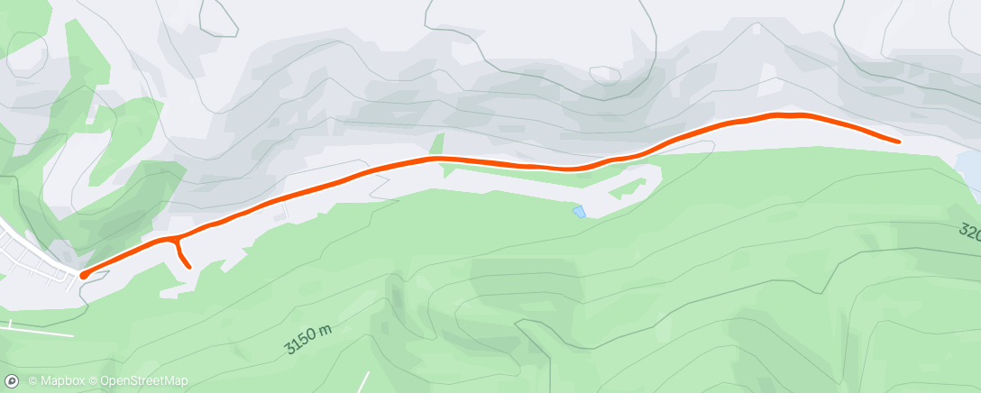 Map of the activity, Pre pain cave pain cave