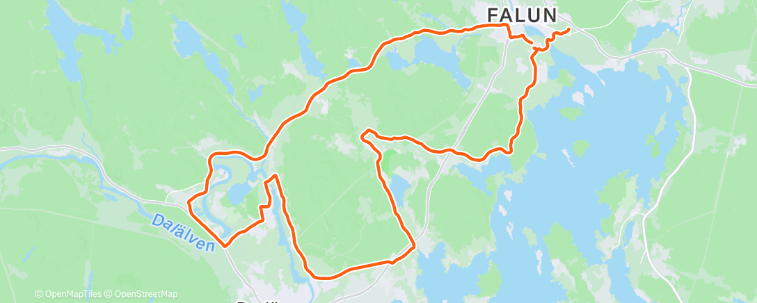 Map of the activity, Hagströmska