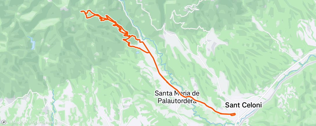 Map of the activity, Bon Sant Esteve