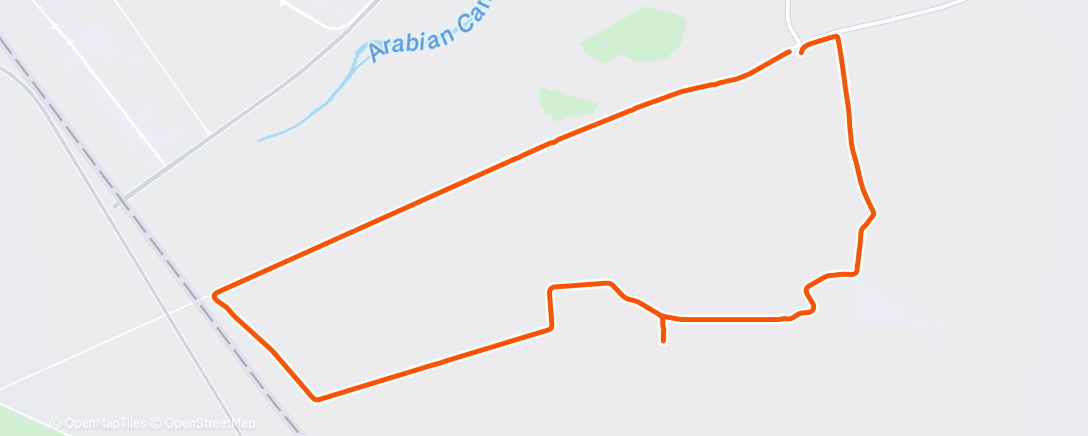 Map of the activity, Morning Ride