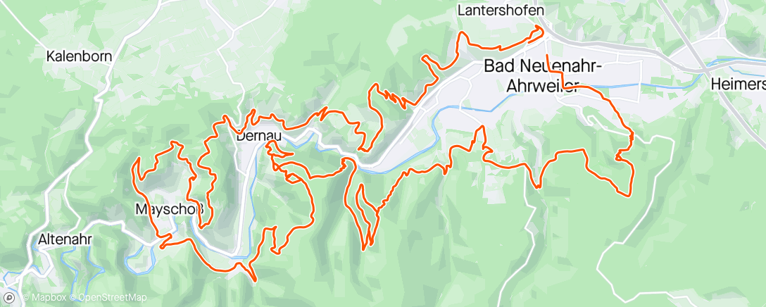 Map of the activity, 🍷 rondje ☀️ 🚲 🏔 😂
