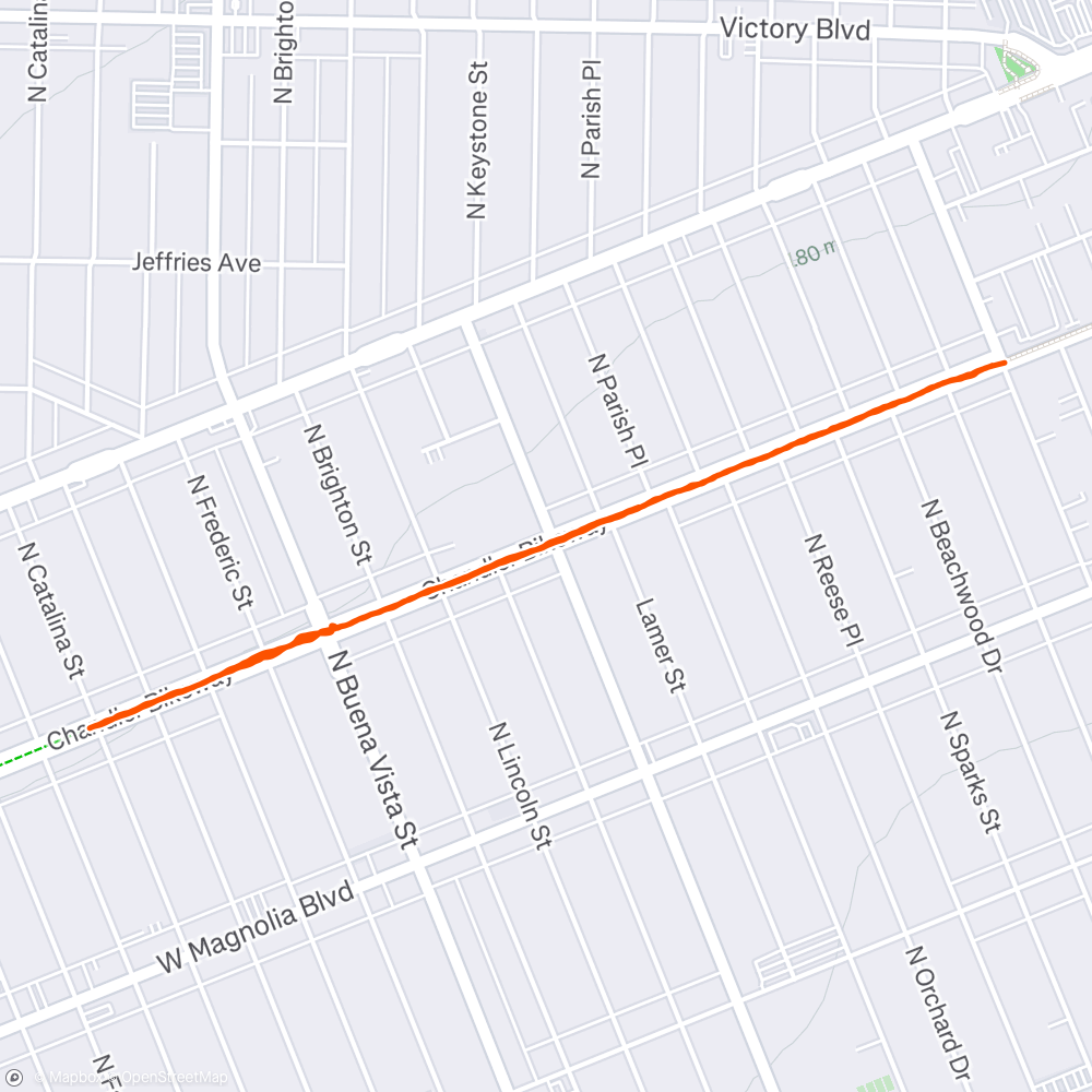 Map of the activity