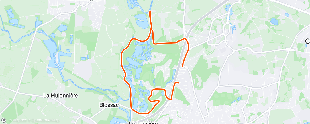 Map of the activity, Course allure fondamentale