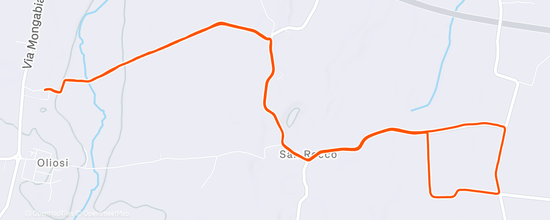 Карта физической активности (Corsa dell'ora di pranzo)