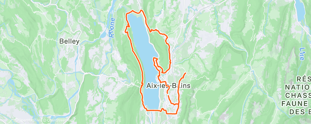 Map of the activity, Grand lactique et grand froid