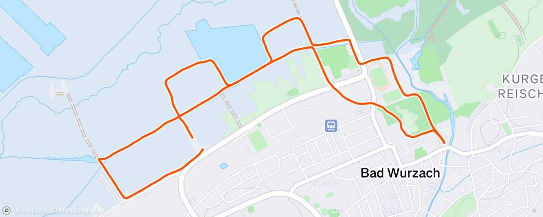 Map of the activity, Wurzacher Ried