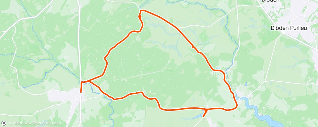 Map of the activity, New Forest Mountain Bike