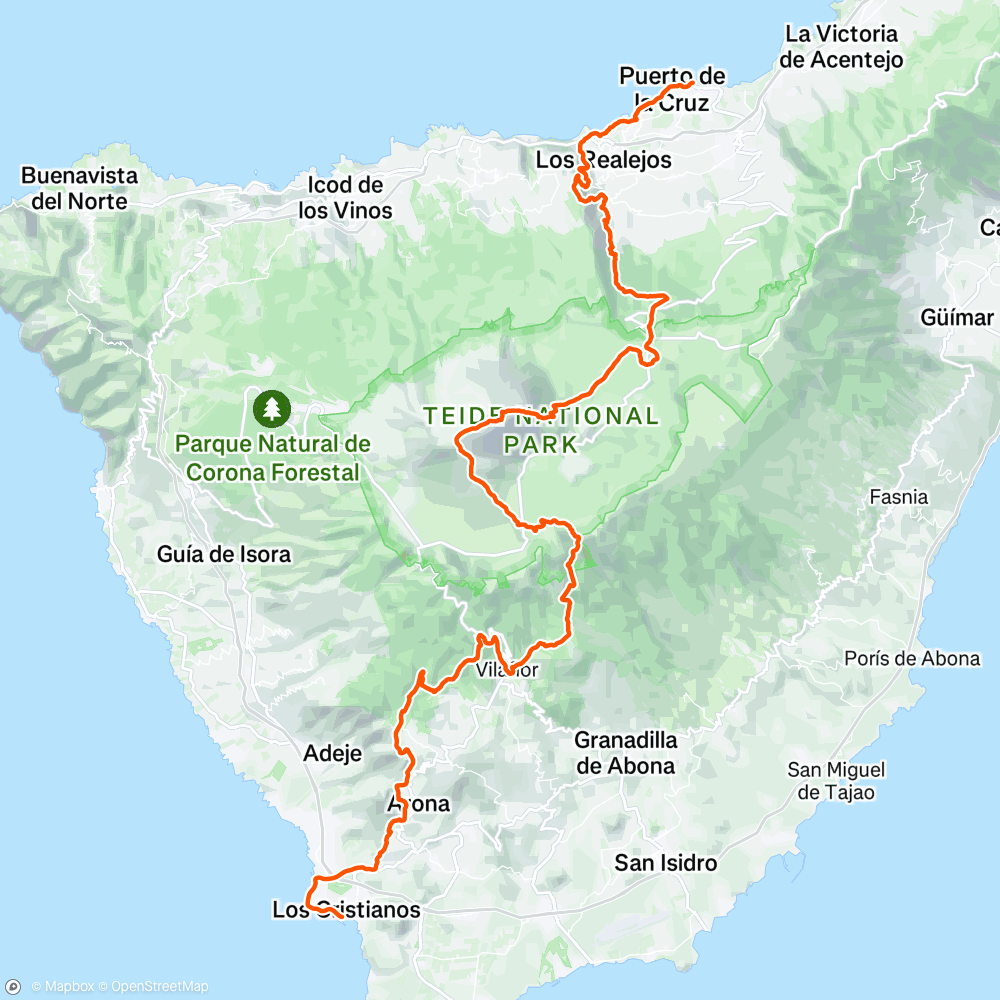 Map of the activity