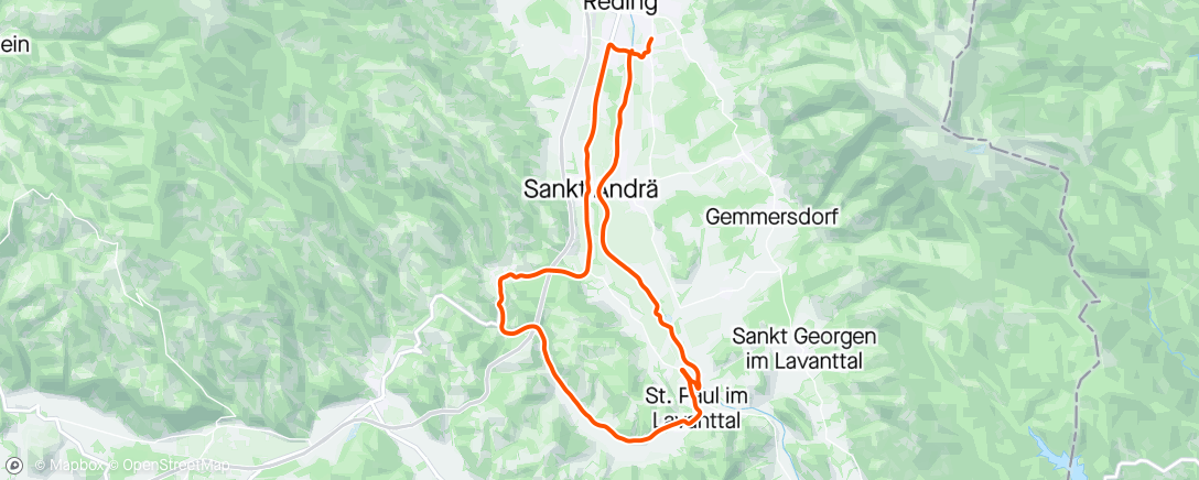 Map of the activity, Beine vertreten 🌬🌬