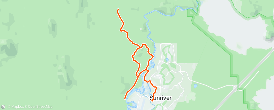 Map of the activity, More phat bike phun with McSkid