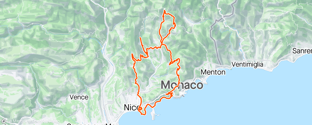 Map of the activity, Doesn’t get much nicer than that 🏞️