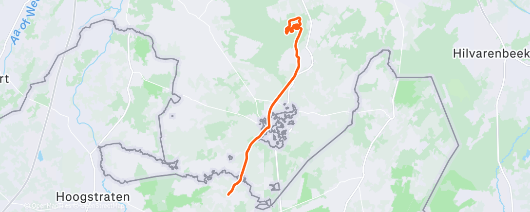 Map of the activity, CX Alphen