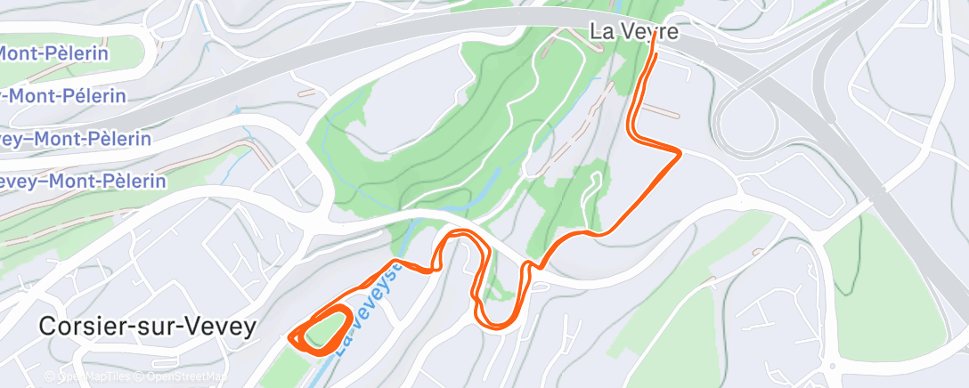 Map of the activity, 12x45/30