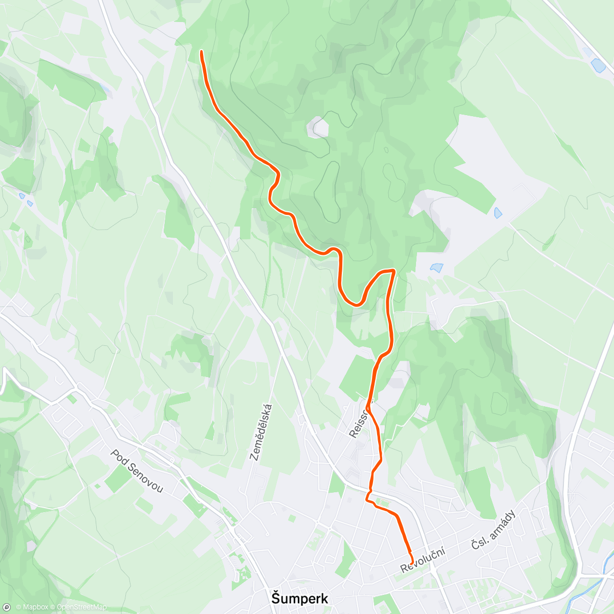 Map of the activity, Konečně zase trochu běh