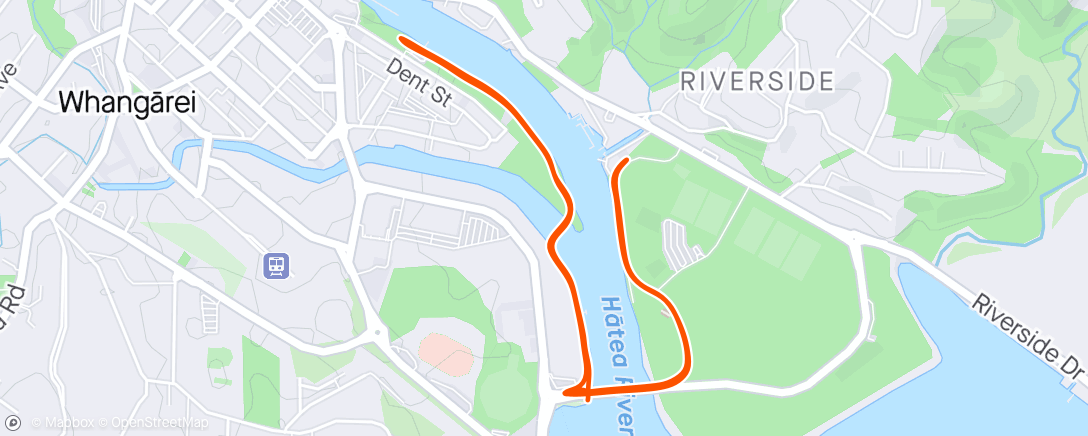 Mapa de la actividad, Super easy parkrun