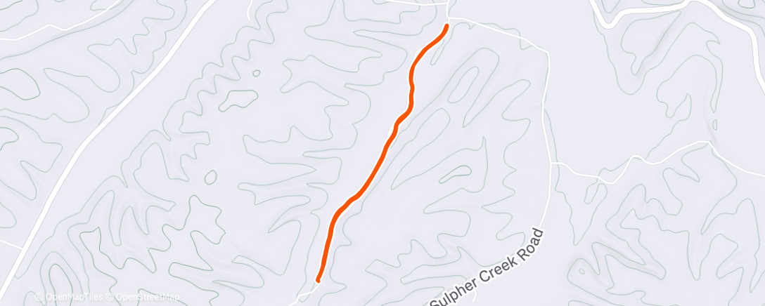 Map of the activity, Trying not to throw up