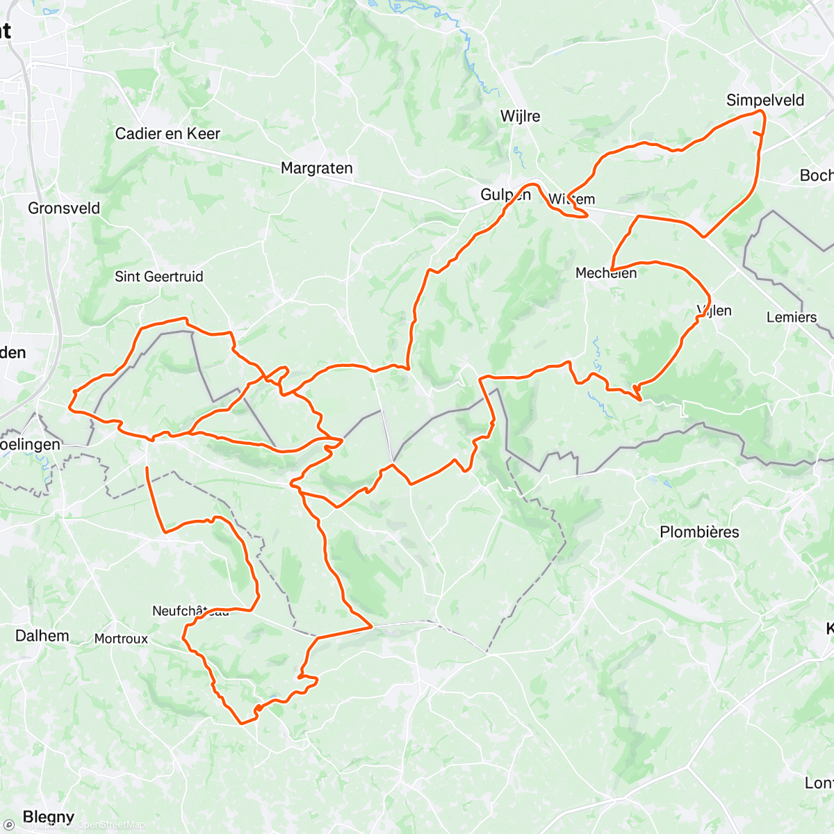 Map of the activity, Toch nog een witte kerst! 🎄🤪