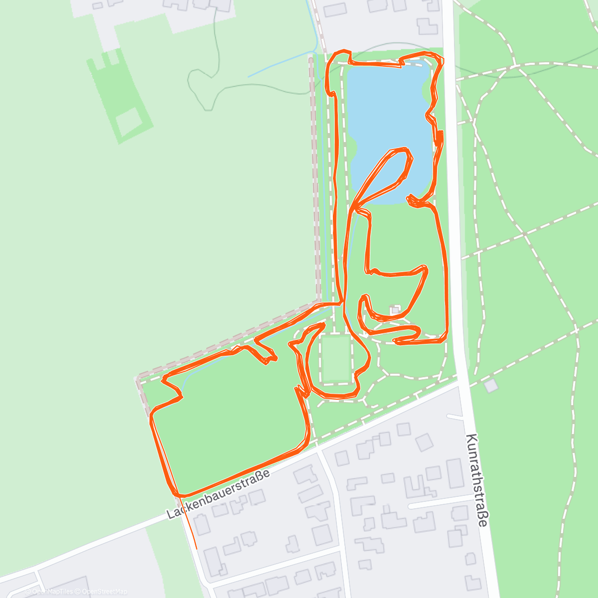 Map of the activity, 3KöniXcross