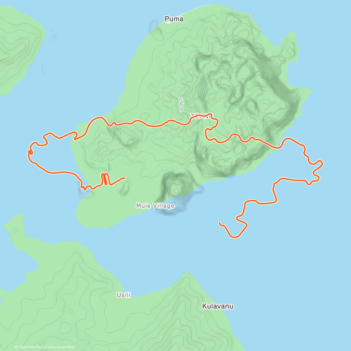 Map of the activity, Zwift - Watopia's Waistband in Watopia