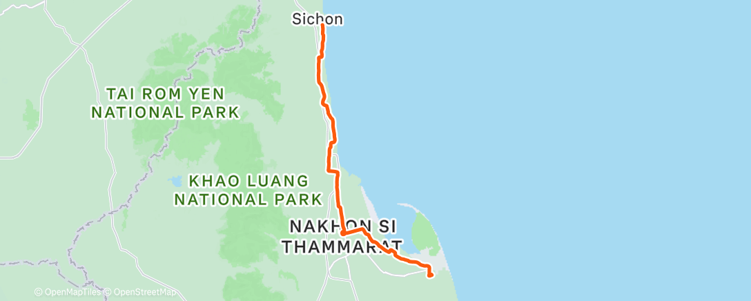 Map of the activity, Tour de Everywhere Ep.276