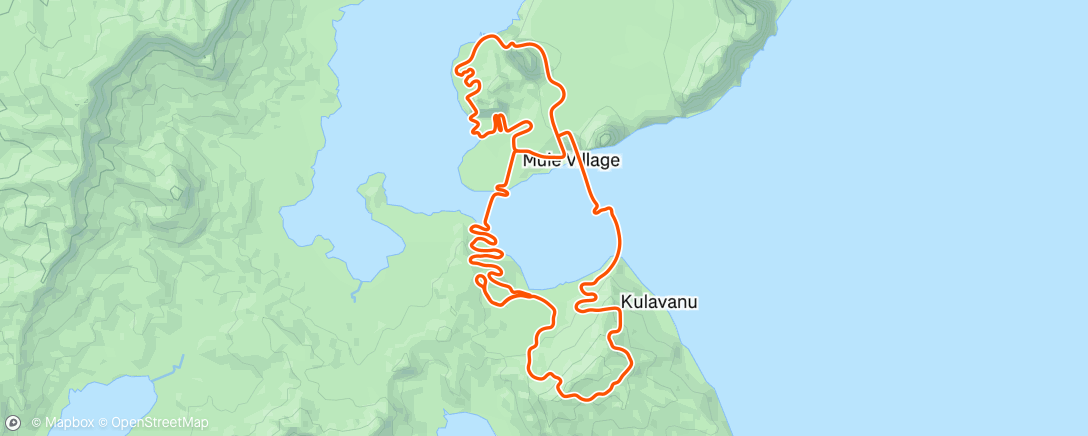 Map of the activity, Zwift - Mountain 8 in Watopia