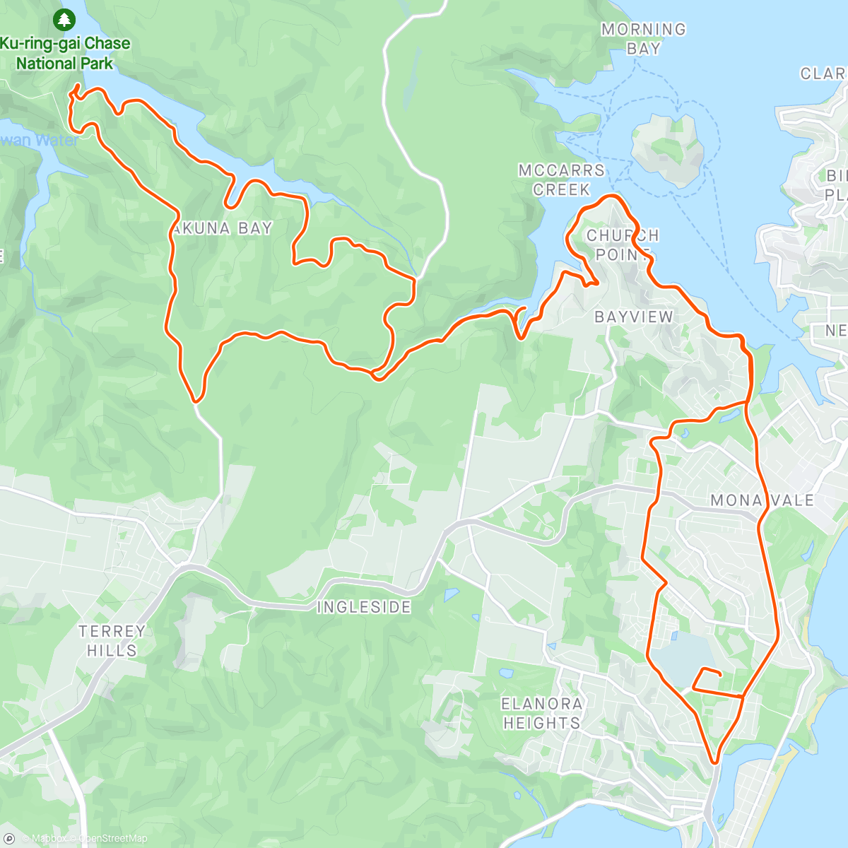 Map of the activity, I enjoyed that ride.