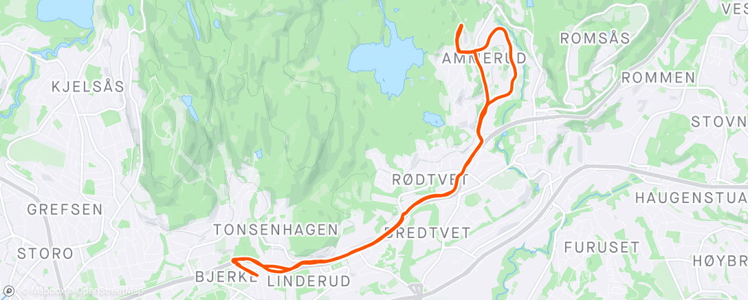 Map of the activity, Vått…