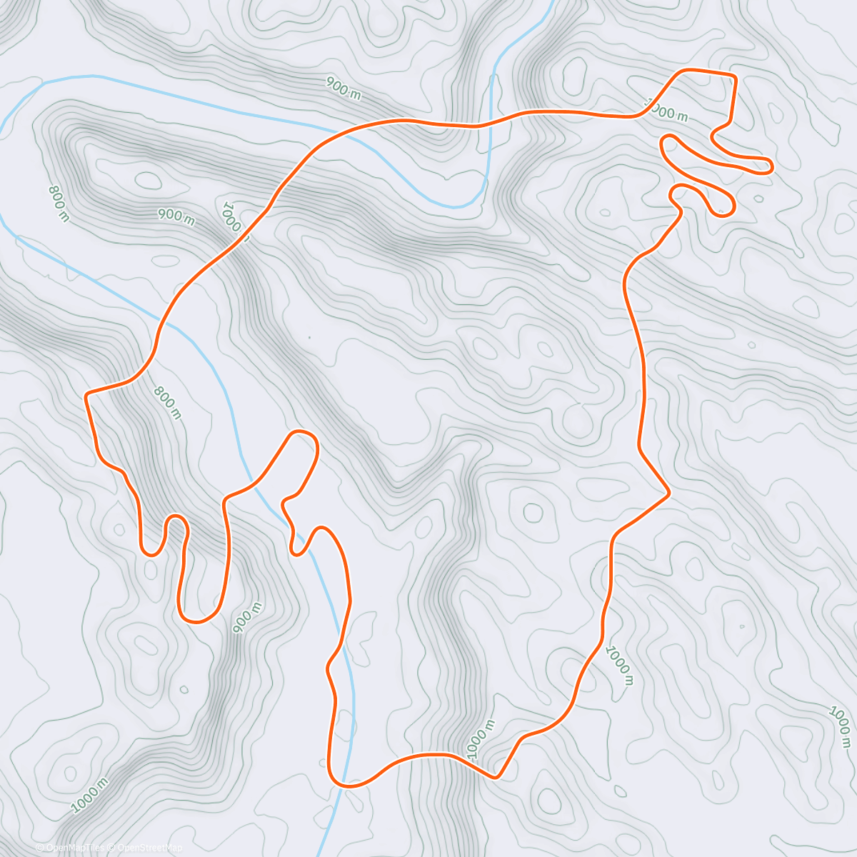 Map of the activity, MyWhoosh - Climbing into sprints