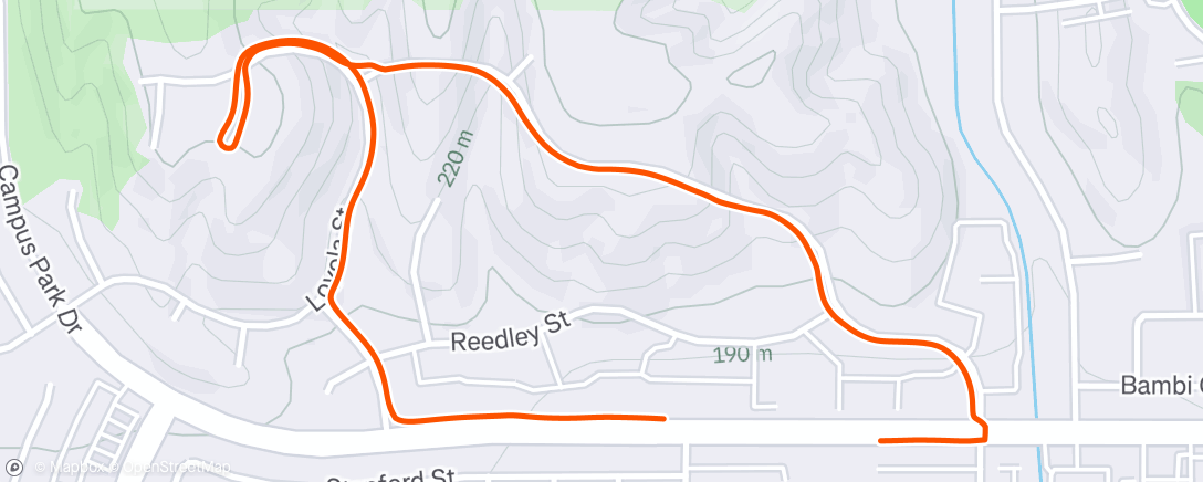 Map of the activity, Family wagon walk