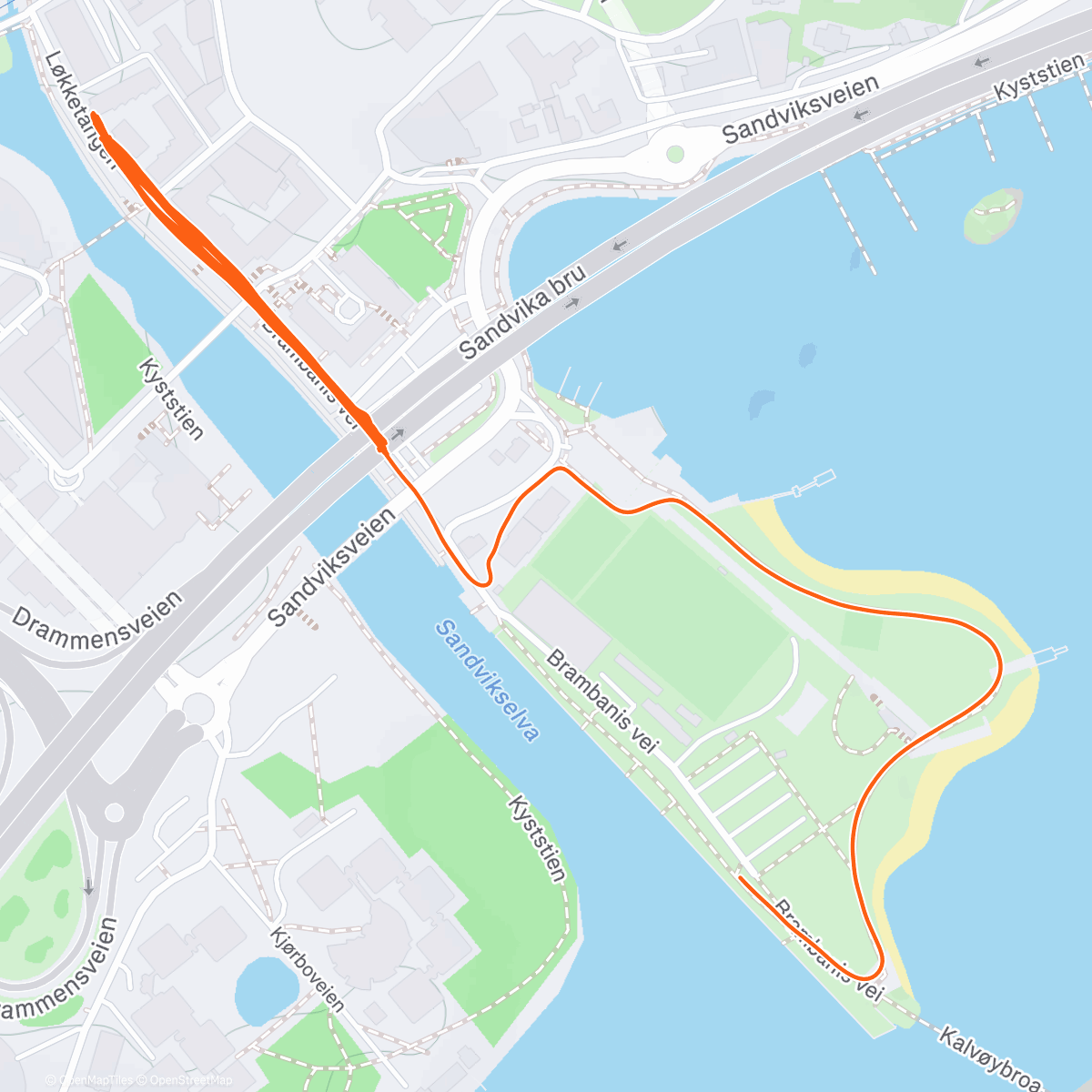 Map of the activity, Intervaller og styrke med G15. Karakterbyggende forhold