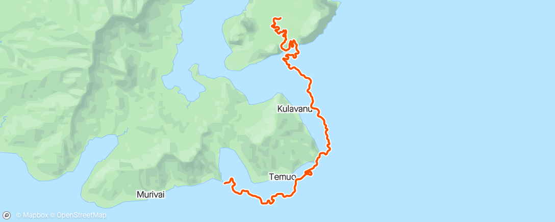 Map of the activity, Zwift - Foundation on Jurassic Coast in Watopia