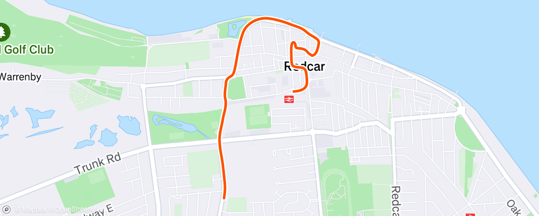 Carte de l'activité Afternoon Run