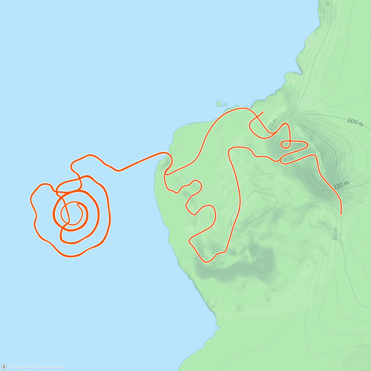 Map of the activity, Zwift - Race: Stage 3 category C🥈2/85