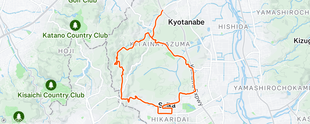 Map of the activity, TOJ #2 JPF京都