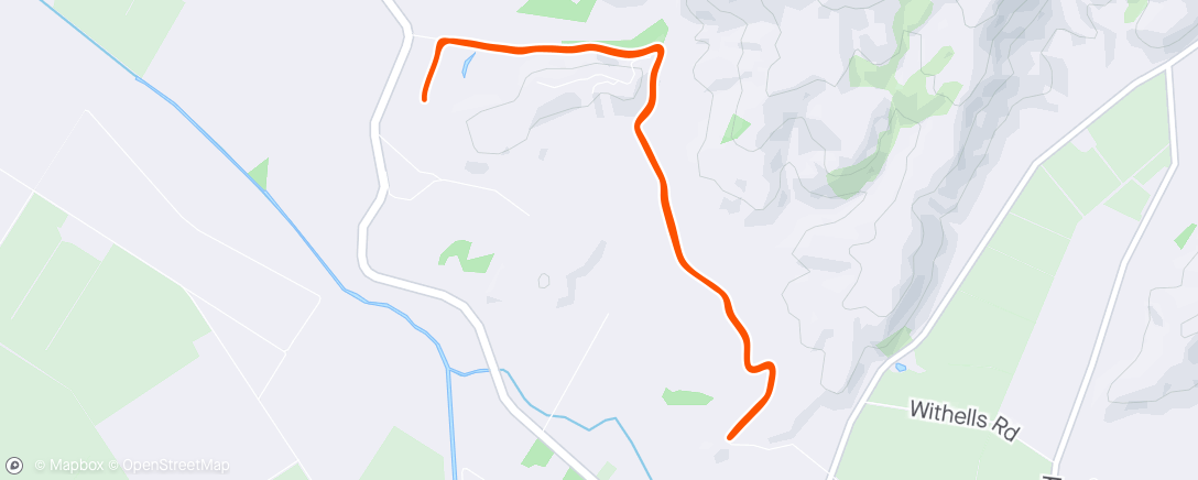 Map of the activity, Post-race spur of the moment