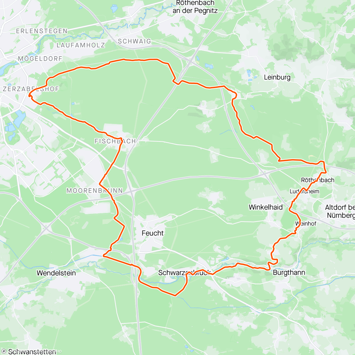 Mapa de la actividad, Smažený Sýr Cycling Club