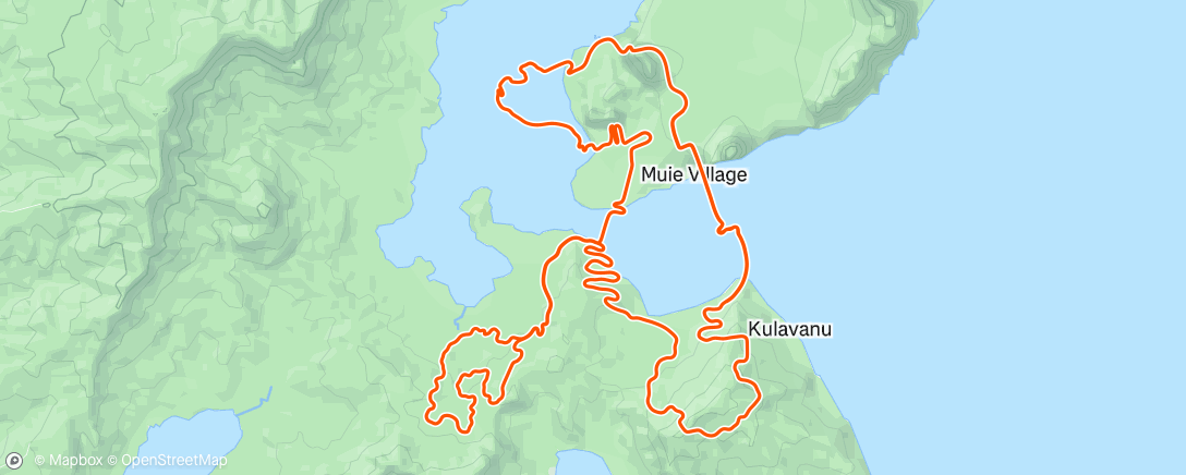 Map of the activity, Zwift - Big Loop in Watopia