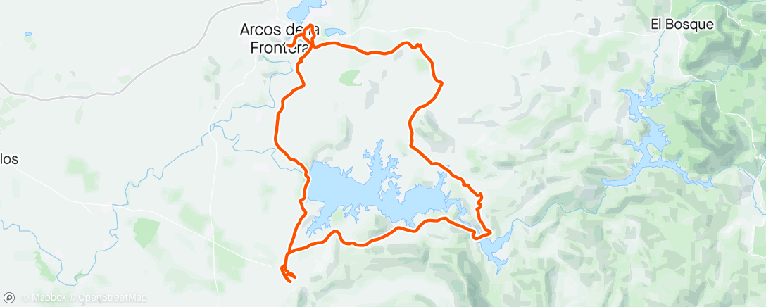 Mapa de la actividad (A load of road then the land of sand)