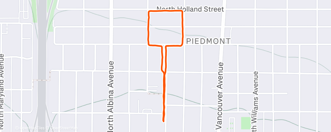 Map of the activity, Very wet stroll with Abbie + Colbs