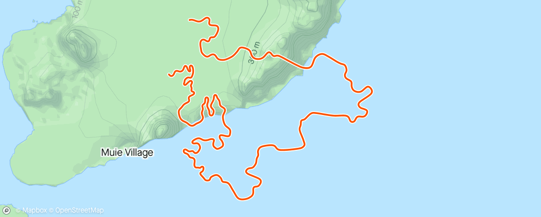 Mapa de la actividad (Zwift - Sand And Sequoias in Watopia)