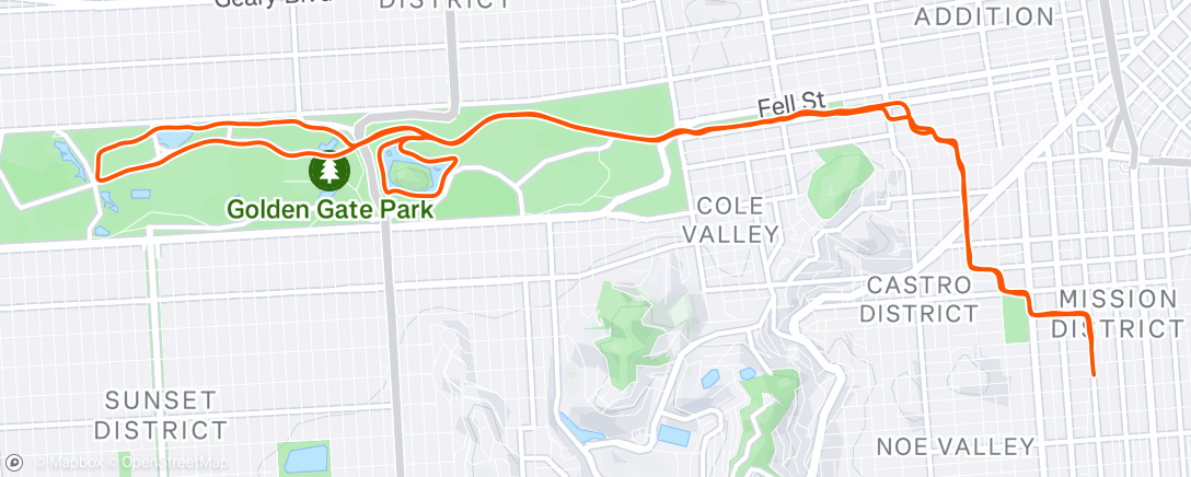 Map of the activity, On the program.